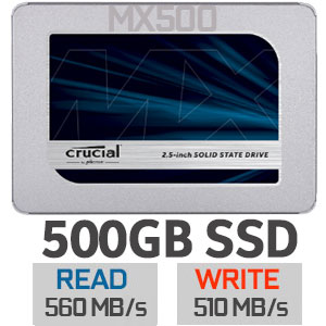 Crucial MX500 500GB SSD