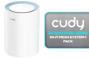 Cudy AC1200 Dual Band Wi-Fi Mesh System 1 Pack