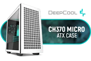 Deepcool CH370 Micro ATX Case White