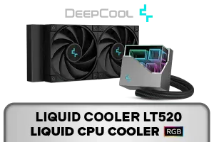 DeepCool LT520 Liquid CPU Cooler Black