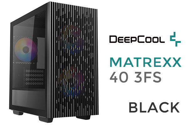DeepCool MATREXX 40 3FS Tempered Glass Gaming Case - Best Deal - South ...