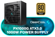 DeepCool PX1000G 1000W Power Supply - ATX 3.0 Fully Modular & 80 PLUS Gold - image 1