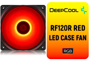 Deepcool RF120R Red LED Case Fan