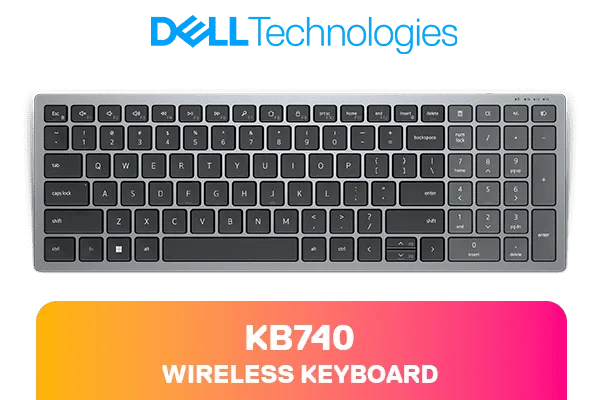 Dell Kb740 Compact Wireless Keyboard Sleek Reliable And Efficient