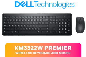 Dell KM3322W Wireless Keyboard and Mouse Combo