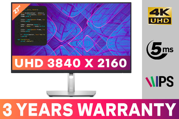 PCモニター DELL P2723QE 4K 2024年製 2024年製Dell 27インチ4K USB-C