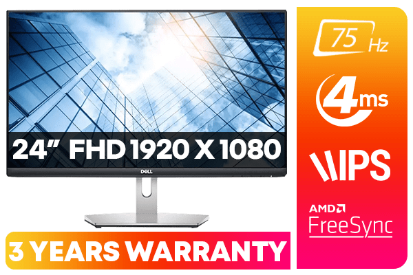 Dell S2421H FHD IPS Monitor - Stunning Clarity & Vibrant Colors Dell S2421H FHD IPS Monitor - Stunning Clarity & Vibrant Colors