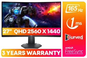 Dell S2722DGM 165Hz Gaming Monitor