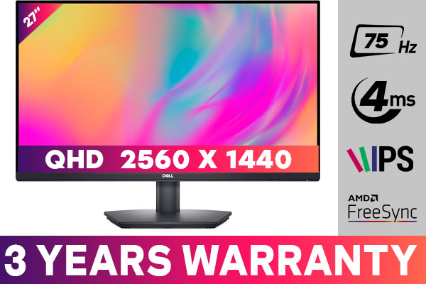 Dell SE2723DS 27 Inch Monitor - High-Quality Display for Work and