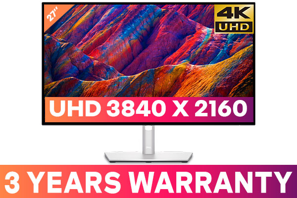 Dell UltraSharp U2723QE 4K Monitor - Exceptional Clarity