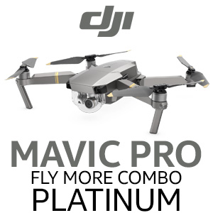 DJI Mavic Pro Platinum Fly More Combo