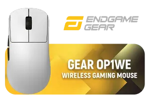 ENDGAME GEAR OP1we Wireless Gaming Mouse White