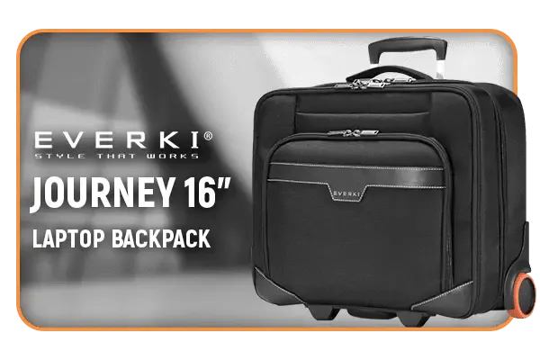 Everki JOURNEY EKB440 Laptop Trolley Bag Stylish Functional Carry On