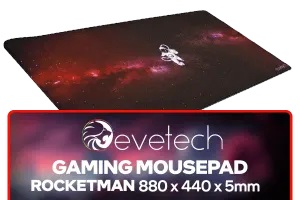 Evetech ROCKETMAN Gaming Mousepad