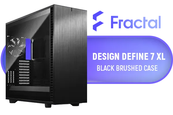 Fractal Design Define 7 XL Case Black | Premium ATX PC Case | Evetech