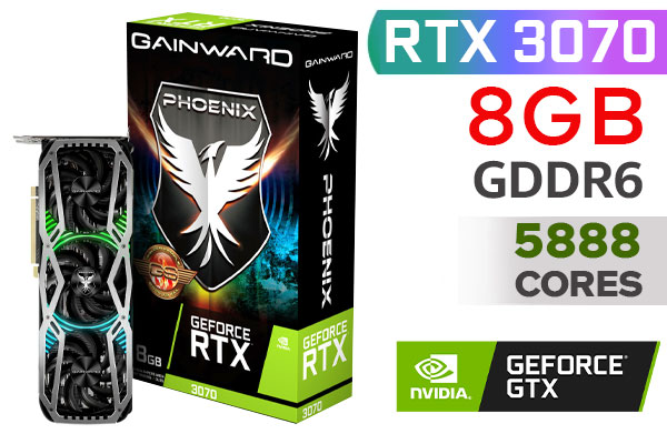 【超美品】NVIDIA GeForce RTX 3070 8GB Phoenix GAINWARD GeForce RTX 3070 Phoenix 8GB GDDR6 - Best Deal - South