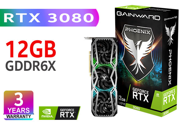 GAINWARD GeForce RTX 3080 Phoenix 12GB - Best Deal - South Africa