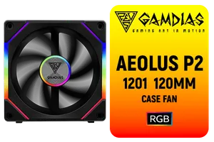 Gamdias Aeolus P2 1201 RGB Case Fans