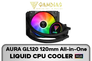 Gamdias AURA GL120 RGB Liquid Cooler