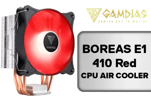 Gamdias BOREAS E1 410 Red CPU Air Cooler