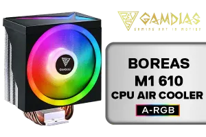 Gamdias BOREAS M1 610 CPU Air Cooler