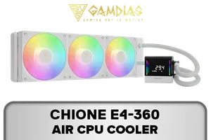 Gamdias Chione E4-360 Liquid Cooler - White