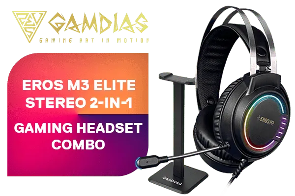 GAMDIAS EROS M3 Gaming Headset EROS M3