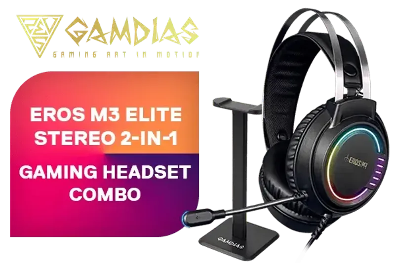 ヘッドホン GAMDIAS EROS M3 Gaming Headset EROS M3 Amazon.co.jp: GAMDIAS EROS M3 ゲーミング ヘッドセット