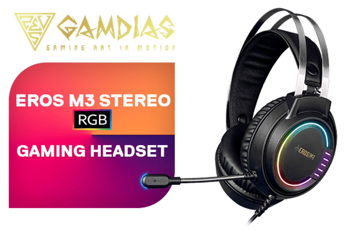 Gamdias Eros M3 Gaming Headset - Best Deal - South Africa | Evetech