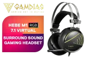 Gamdias Hebe M1 RGB Gaming Headset - Immerse in Ultimate Sound & Style - image 1