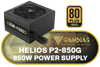 GAMDIAS 850W Gold Gaming PC PSU | 80 Plus Gold ATX 3.1 - image 1