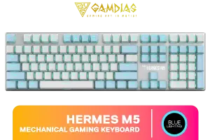 Gamdias Hermes M5 Mechanical Keyboard Blue Switches