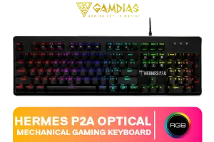 Gamdias Hermes P2A RGB Optical Mechanical Gaming Keyboard