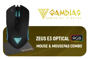 Gamdias ZEUS E3 Optical Gaming Mouse