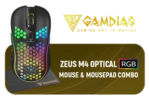 Gamdias ZEUS M4 RGB Optical Gaming Mouse