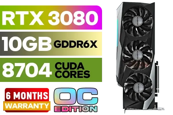 3080 Gaming Nvidia Geforce Rtx 3080 10gb Gddr6x Gigabyte RTX 3080