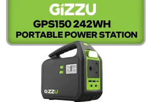 Gizzu GPS150 242Wh Portable Power Station