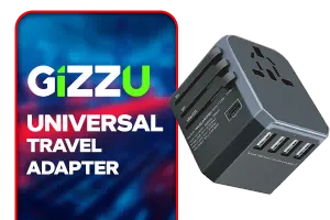 Gizzu Universal Travel Adapter