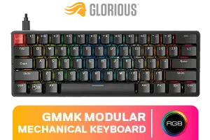 Glorious GMMK Modular Mechanical Keyboard Compact Black