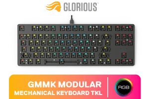 Glorious GMMK Modular Mechanical Keyboard TKL Black