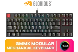 Glorious GMMK Modular Mechanical Keyboard - TKL Black