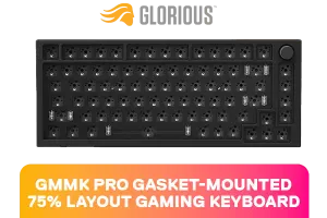 Glorious GMMK Pro Gaming Keyboard Black Slate