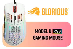 Glorious Model D Ergonomic Mouse Glossy White