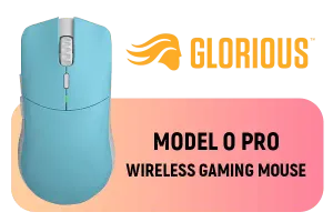 Glorious Model O Pro Wireless Gaming Mouse Blue Lynx