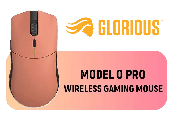 Glorious Model O Pro Wireless Gaming Mouse - Red Fox Edition