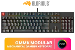 Glorious Modular Mechanical Gaming Keyboard Brown Switches