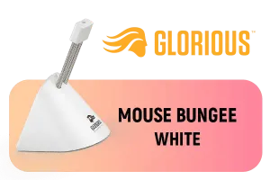 Glorious Mouse Bungee White