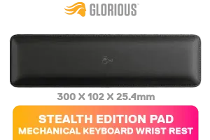 Glorious Padded Keyboard Wrist Rest Compact