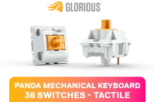 Glorious Panda Mechanical Keyboard Switches - Tactile