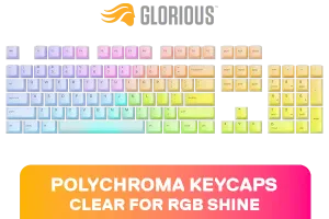 GLORIOUS Polychroma Keycaps